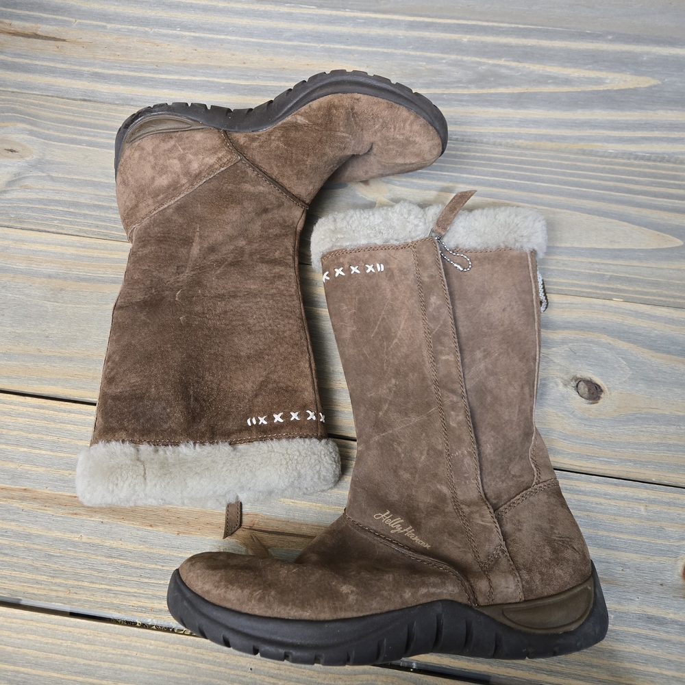 Helly Hansen Brown Shearling-Lined Winter Boots - image 8